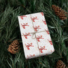Snowboarding Santa Christmas Wrapping Paper Roll of 6 or 12 Feet | Choice of Matte or Satin Finish | Buy 2 or more and SAVE 10%