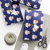 Maryland Santa Christmas Wrapping Paper Roll of 6 or 12 Feet | Choice of Matte or Satin Finish | Buy 2 or more and SAVE 10%