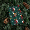 Maryland Crab Christmas Wrapping Paper Roll of 6 or 12 Feet | Choice of Matte or Satin Finish | Buy 2 or more and SAVE 10%