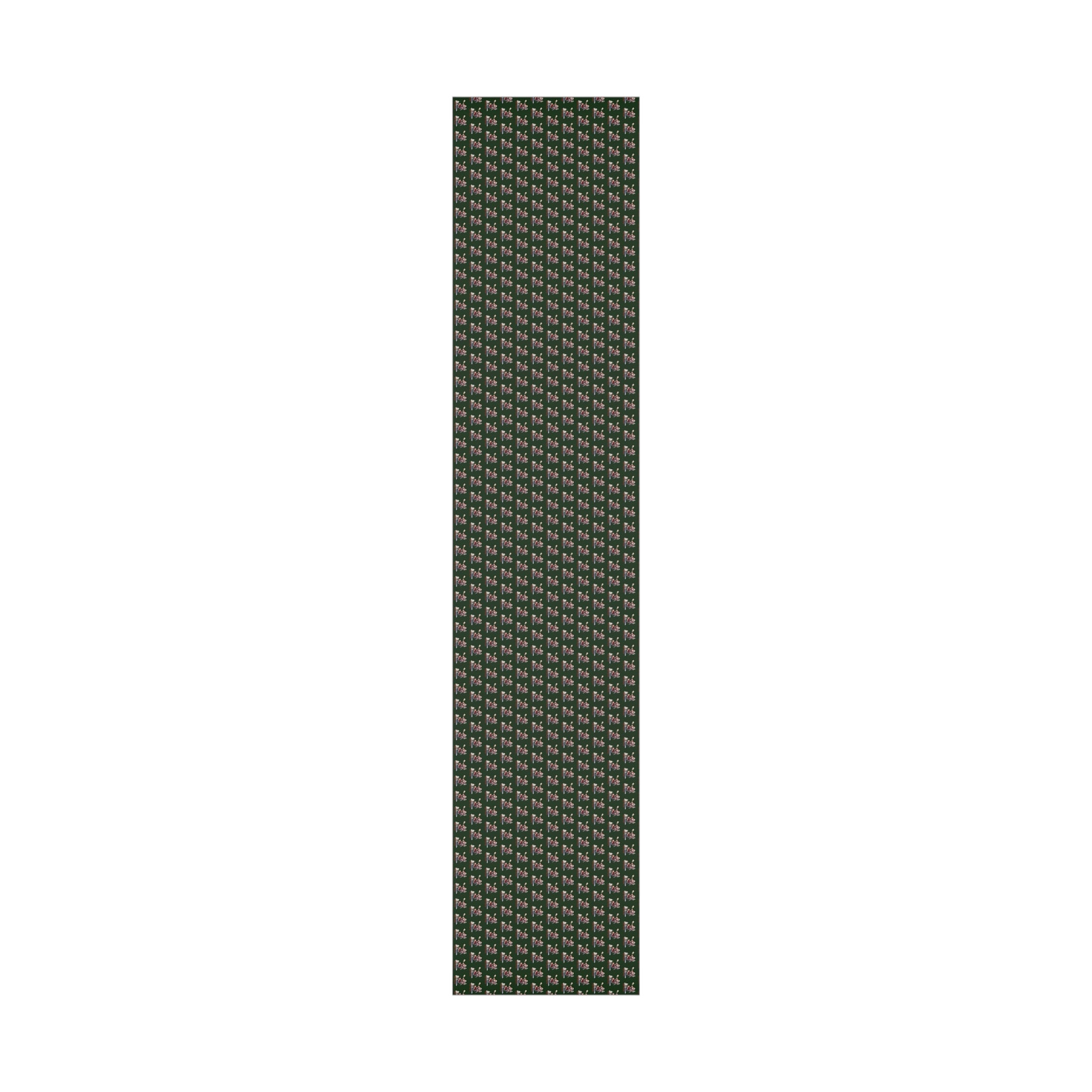Lacrosse Santa Christmas Wrapping Paper Roll of 6 or 12 Feet | Choice of Matte or Satin Finish | Buy 2 or more and SAVE 10%