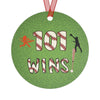 Baltimore Baseball 2023 Lightweight Metal Ornament Double Sided 3