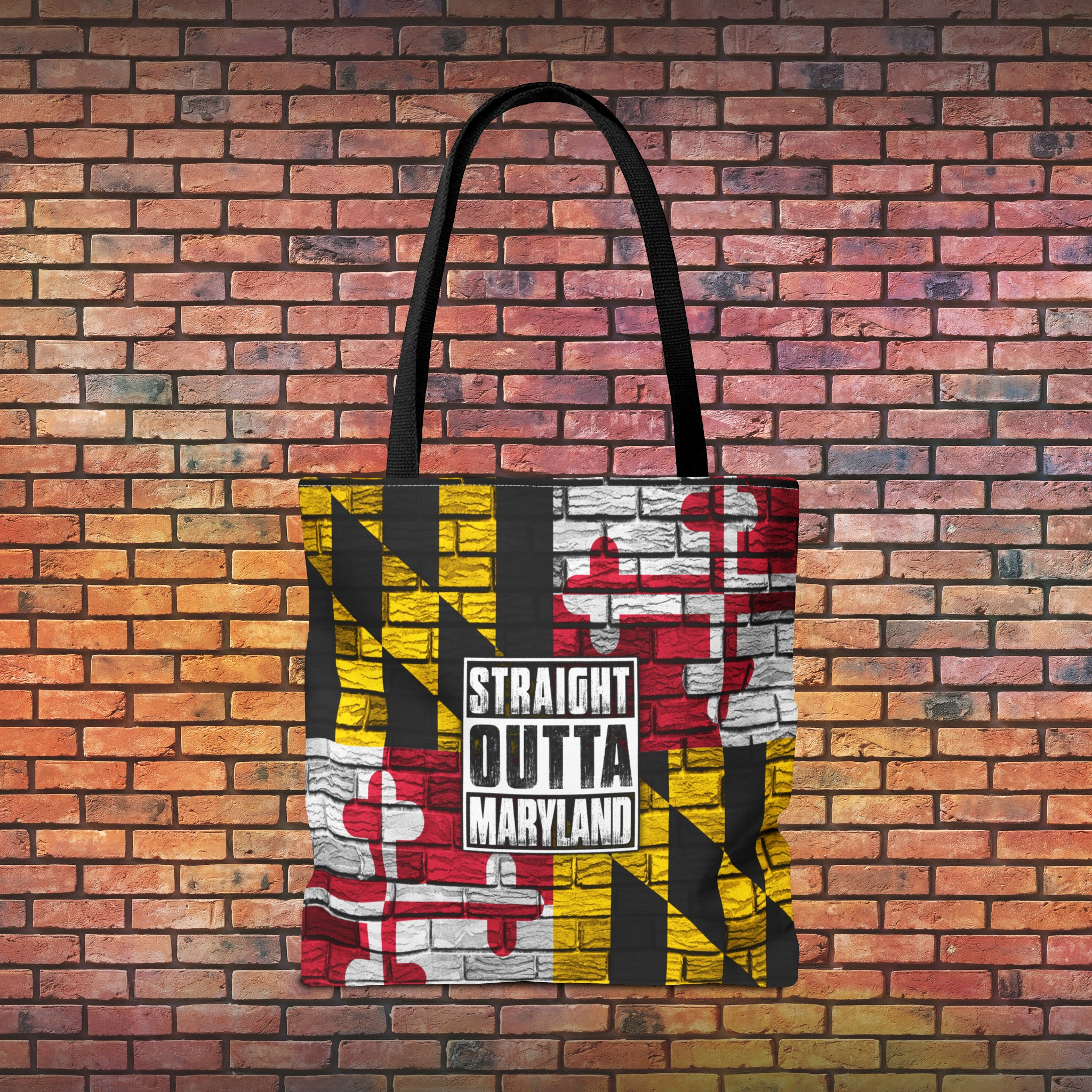 Straight Outta Maryland Shopping Bag | Shopping Tote for Marylanders