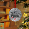 The Grillfather 2023 Round Metal Ornament - Buy 2 or more and SAVE $2.00 on each additional ornament