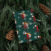 Maryland Crab Christmas Wrapping Paper Roll of 6 or 12 Feet | Choice of Matte or Satin Finish | Buy 2 or more and SAVE 10%