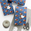 Maryland Christmas Wrapping Paper Roll of 6 or 12 Feet | Choice of Matte or Satin Finish | Buy 2 or more and SAVE 10%