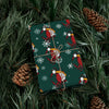 Maryland Crab Christmas Wrapping Paper Roll of 6 or 12 Feet | Choice of Matte or Satin Finish | Buy 2 or more and SAVE 10%