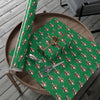 Soccer Santa Christmas Wrapping Paper Roll of 6 or 12 Feet | Choice of Matte or Satin Finish | Buy 2 or more and SAVE 10%