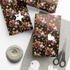 Load image into Gallery viewer, Rockin Santa Christmas Wrapping Paper Roll of 6 or 12 Feet | Choice of Matte or Satin Finish | Buy 2 or more and SAVE 10%