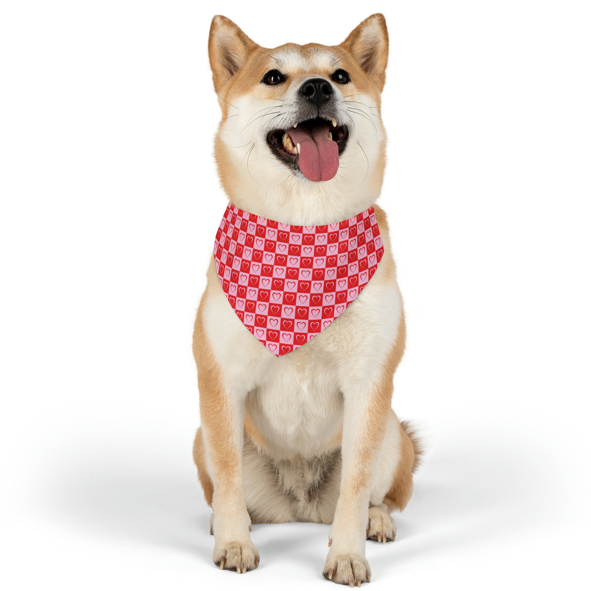 Valentine's Day Pet Bandana Collar | Comes in Different Sizes for Different Breeds | Free Ship