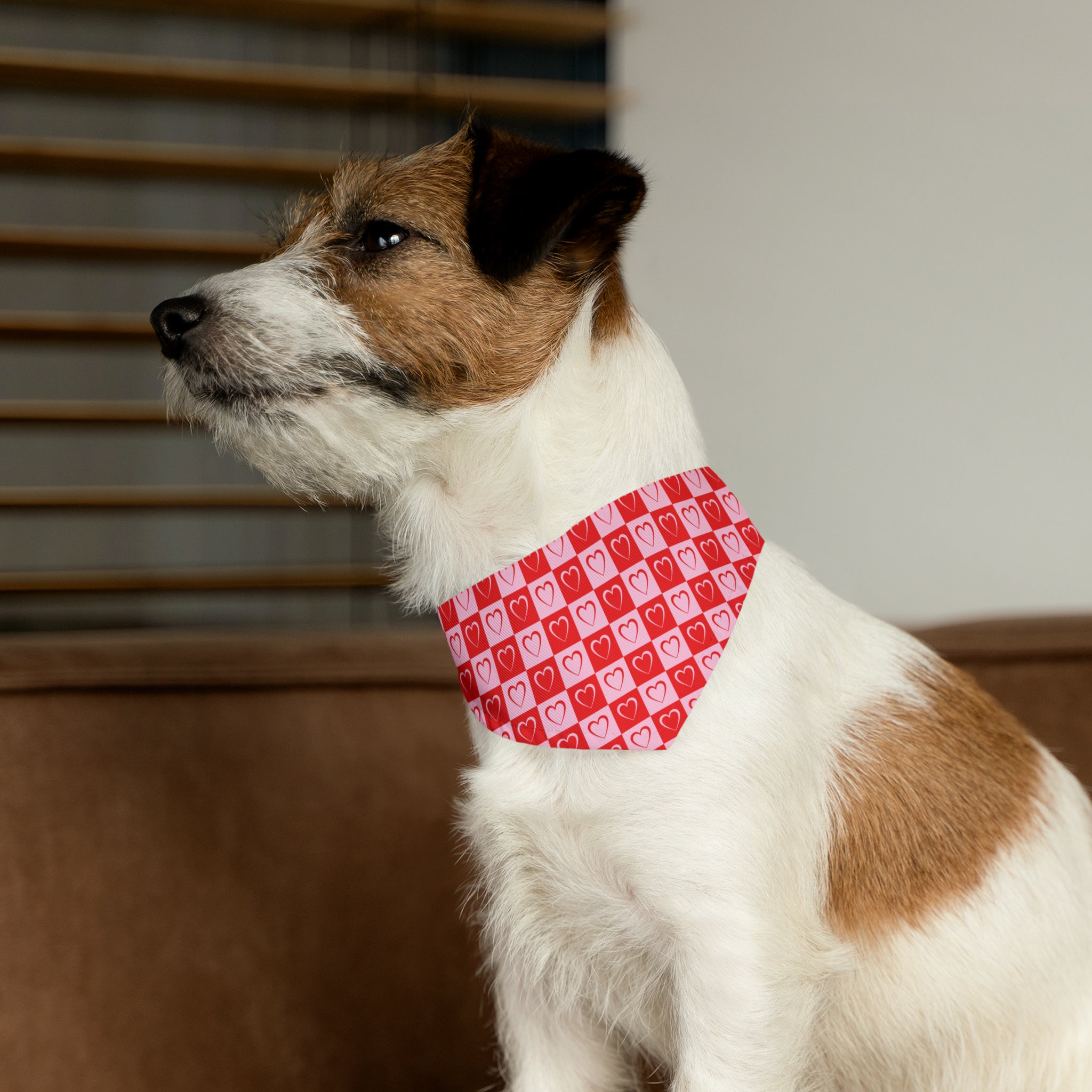 Valentine's Day Pet Bandana Collar | Comes in Different Sizes for Different Breeds | Free Ship