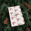 Snowboarding Santa Christmas Wrapping Paper Roll of 6 or 12 Feet | Choice of Matte or Satin Finish | Buy 2 or more and SAVE 10%
