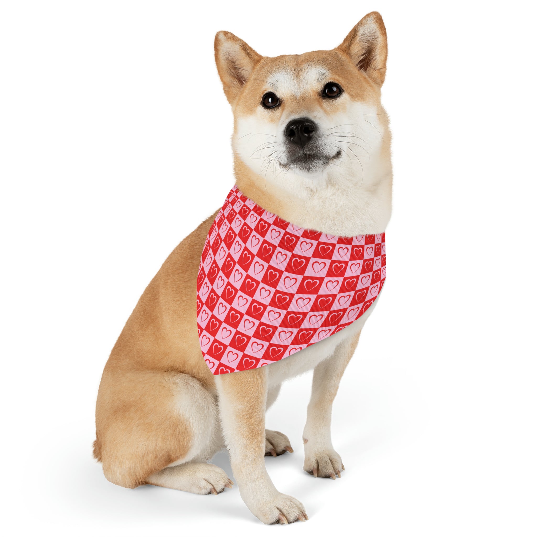 Valentine's Day Pet Bandana Collar | Comes in Different Sizes for Different Breeds | Free Ship
