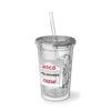 Tumbler for Charcoal Deli HoCo Crew 16 ounce Acrylic Cup