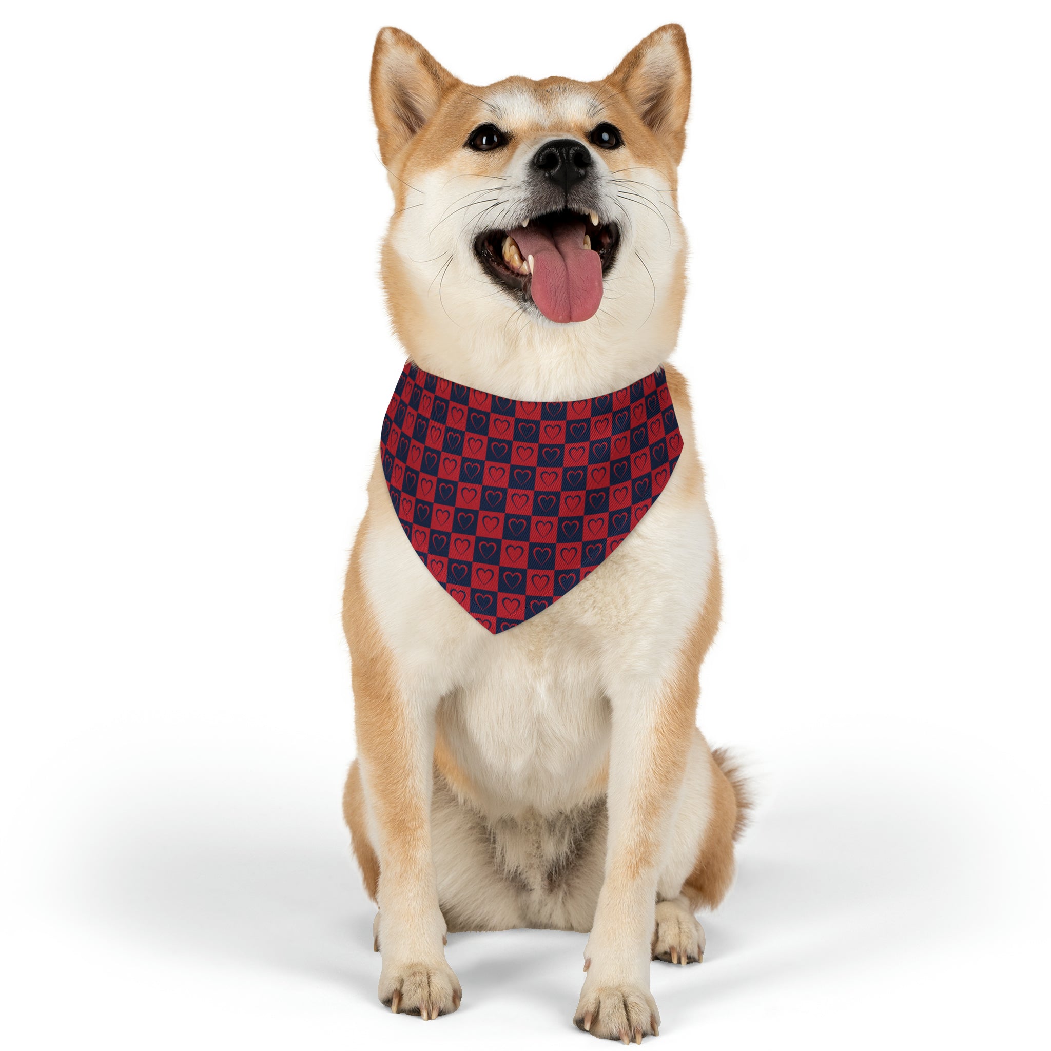 DC Hockey Themed Pet Bandana | Comes in Different Sizes for Different Breeds | Free Shipping