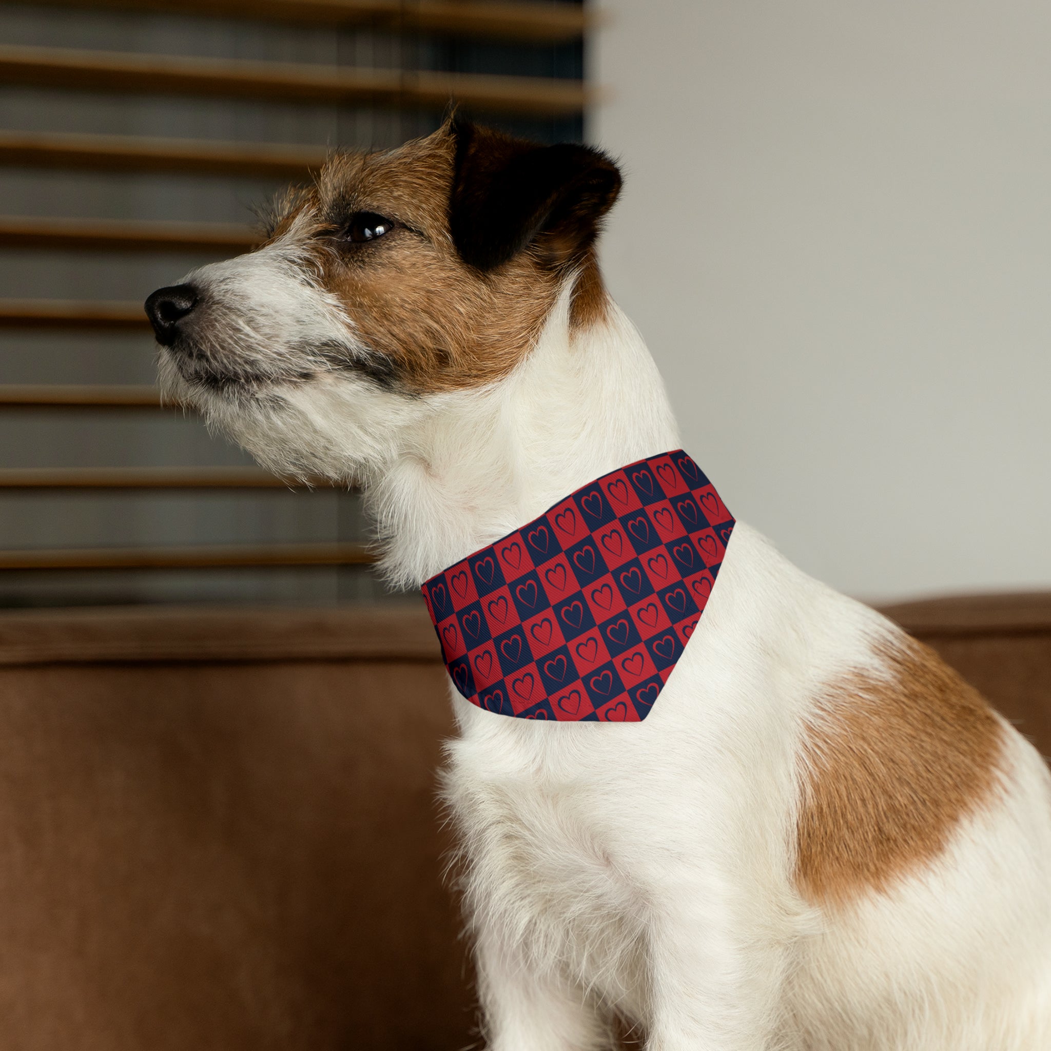DC Hockey Themed Pet Bandana | Comes in Different Sizes for Different Breeds | Free Shipping