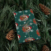 Horse Lover Christmas Wrapping Paper Roll of 6 or 12 Feet | Choice of Matte or Satin Finish | Buy 2 or more and SAVE 10%