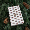 Western Christmas Wrapping Paper Roll 6 or 12 Feet | Matte | Satin | Buy 2 or More and Save 10%!