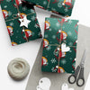 Maryland Crab Christmas Wrapping Paper Roll of 6 or 12 Feet | Choice of Matte or Satin Finish | Buy 2 or more and SAVE 10%