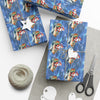 Boating Santa Christmas Wrapping Paper Roll of 6 or 12 Feet | Choice of Matte or Satin Finish | Buy 2 or more and SAVE 10%