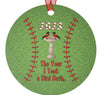 Baltimore Baseball 2023 Lightweight Metal Ornament Double Sided 3