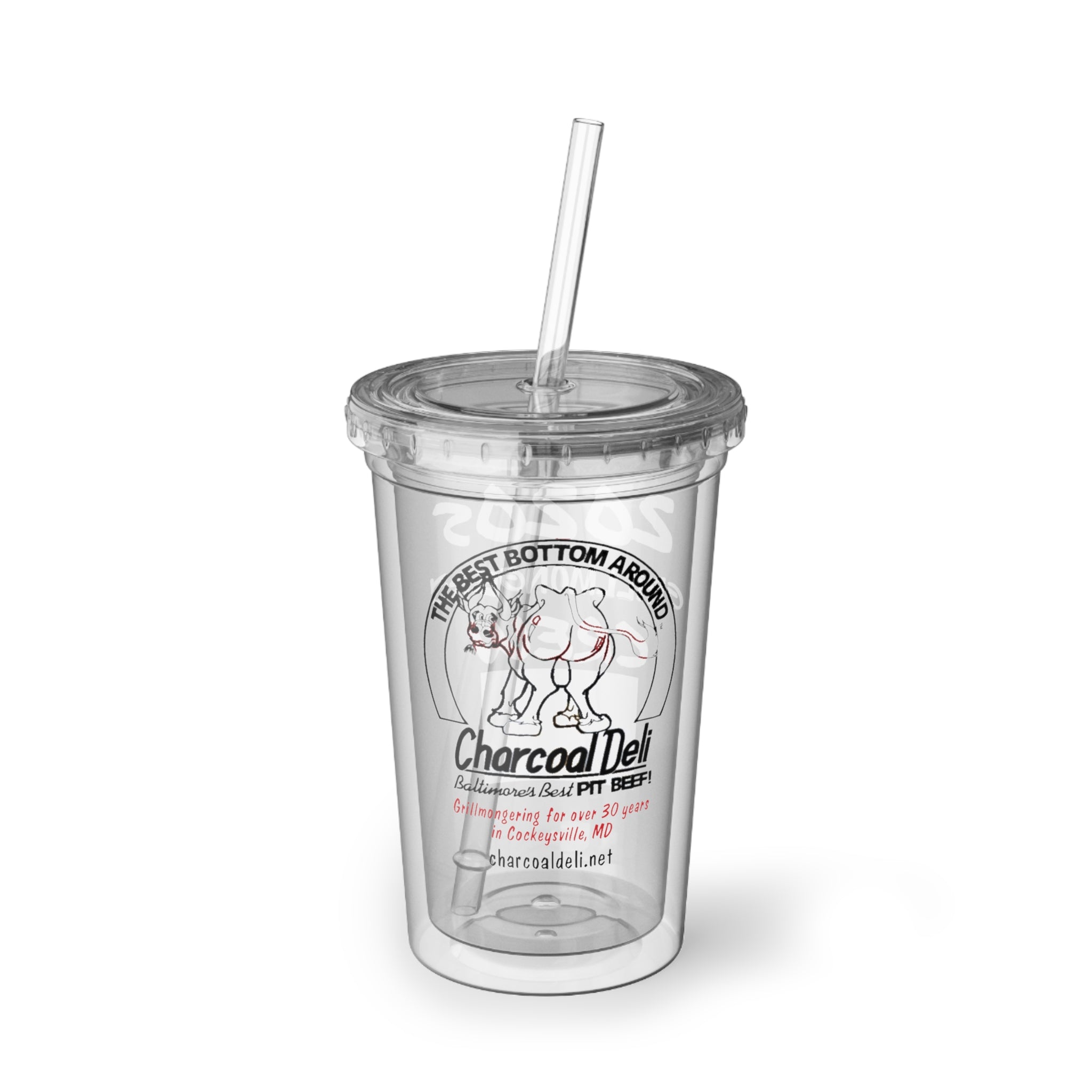 Tumbler for Charcoal Deli 2020s Crew 16 ounce Acrylic Cup