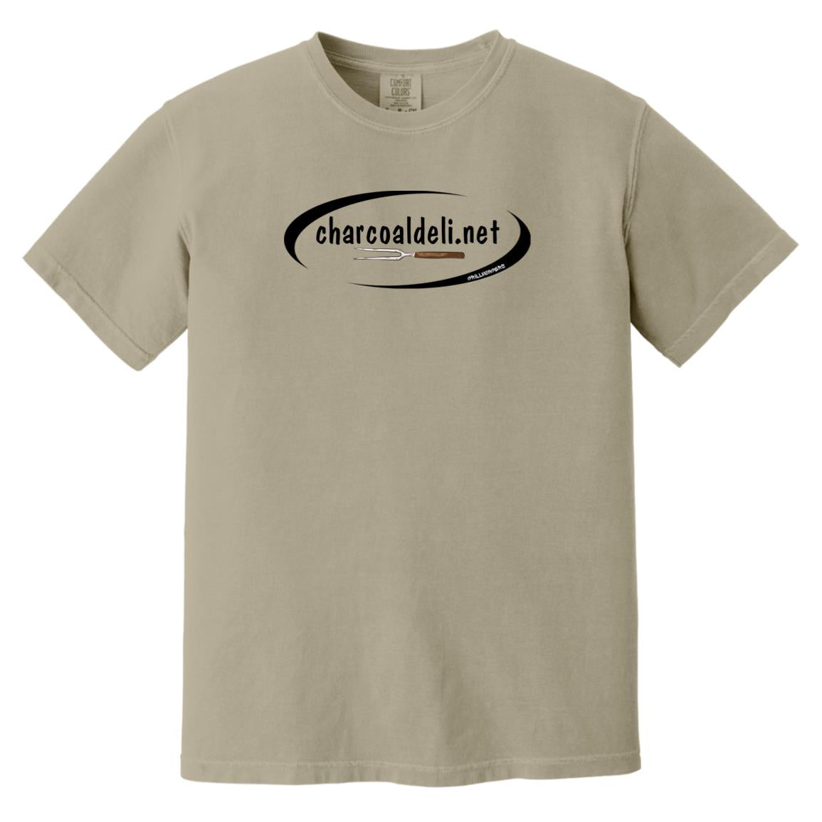 Charcoal Deli Fan Gear | There is No Spoon Premium Cotton T-Shirt Printed on Front and Back