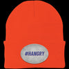 HANGRY Knit Winter Patch Hat in Assorted Colors