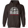Ribs! Charcoal Deli  Fan Gear Pullover Hoodie
