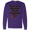 Load image into Gallery viewer, Fans of a Feather Flock Together Long Sleeve TShirt | Baltimore Sports Shirt