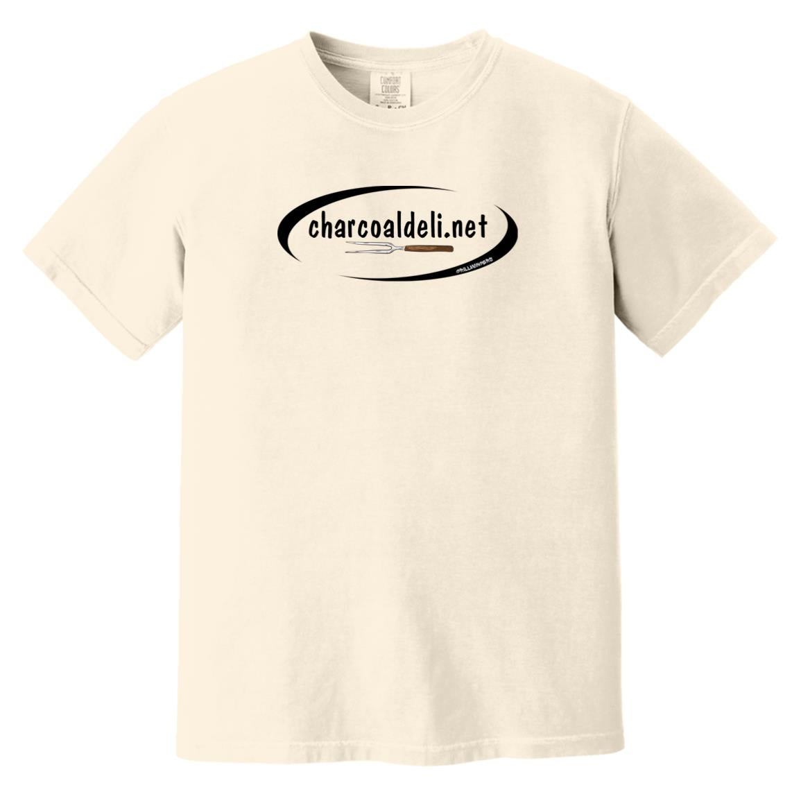 Charcoal Deli Fan Gear | There is No Spoon Premium Cotton T-Shirt Printed on Front and Back