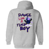 Dance Like a Flock Boy Gildan Zip Up Hooded Sweatshirt with Flock on the Front Left Chest  | Baltimore Flock