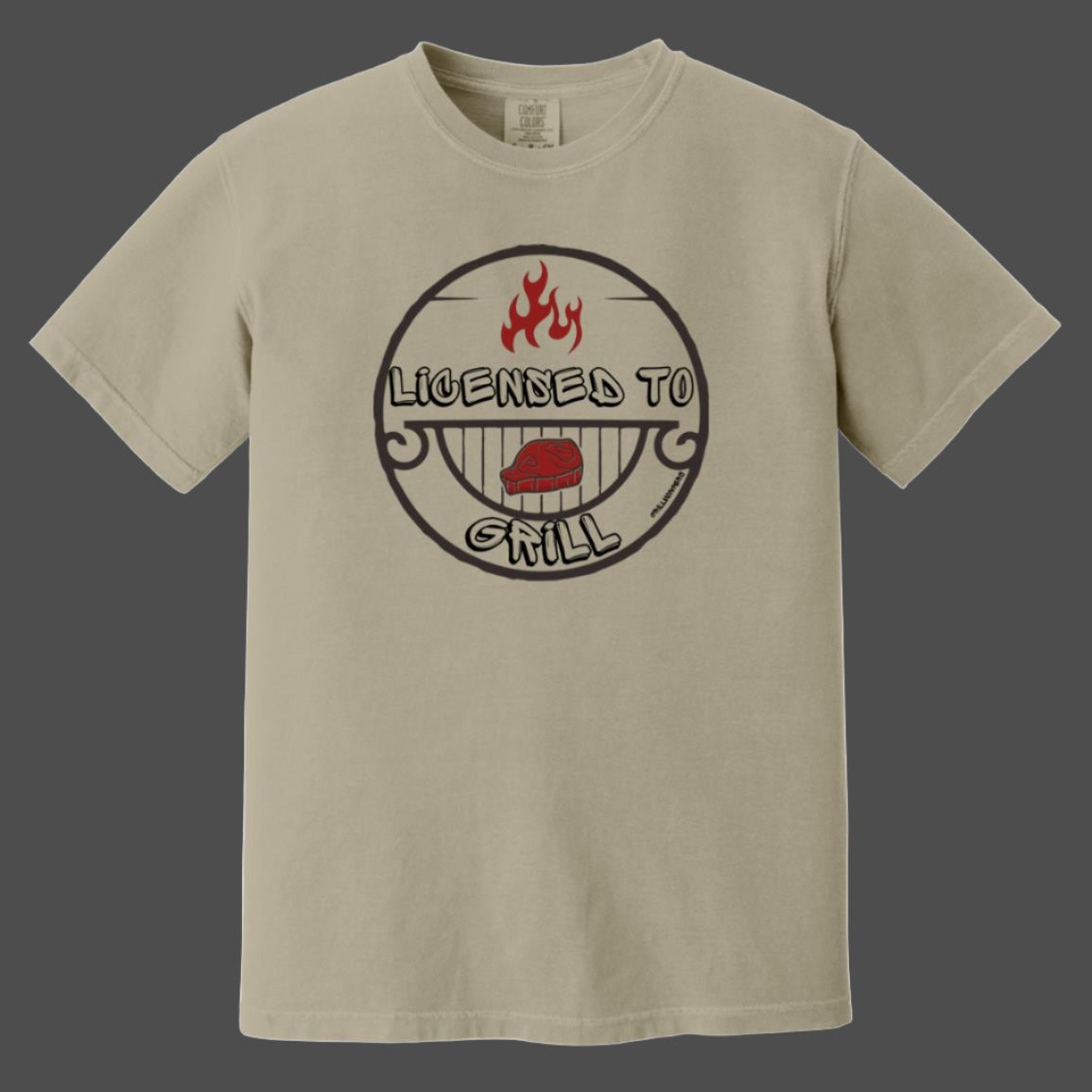 Licensed to Grill Premium Cotton T-Shirt