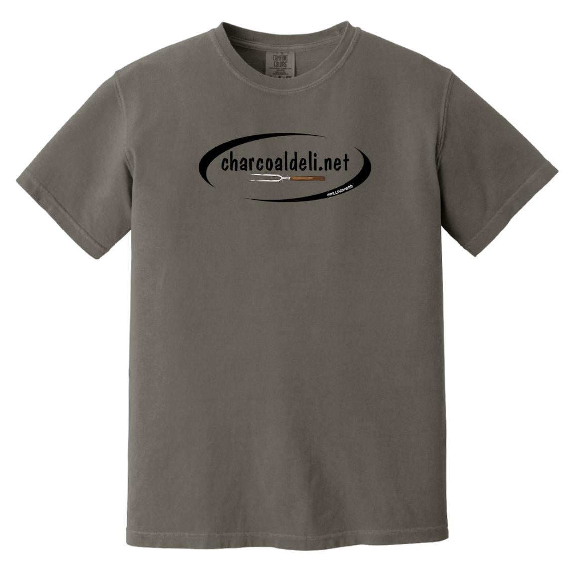 Charcoal Deli Fan Gear | There is No Spoon Premium Cotton T-Shirt Printed on Front and Back