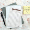 Kitchen Prep List Sticky Notes 4x6