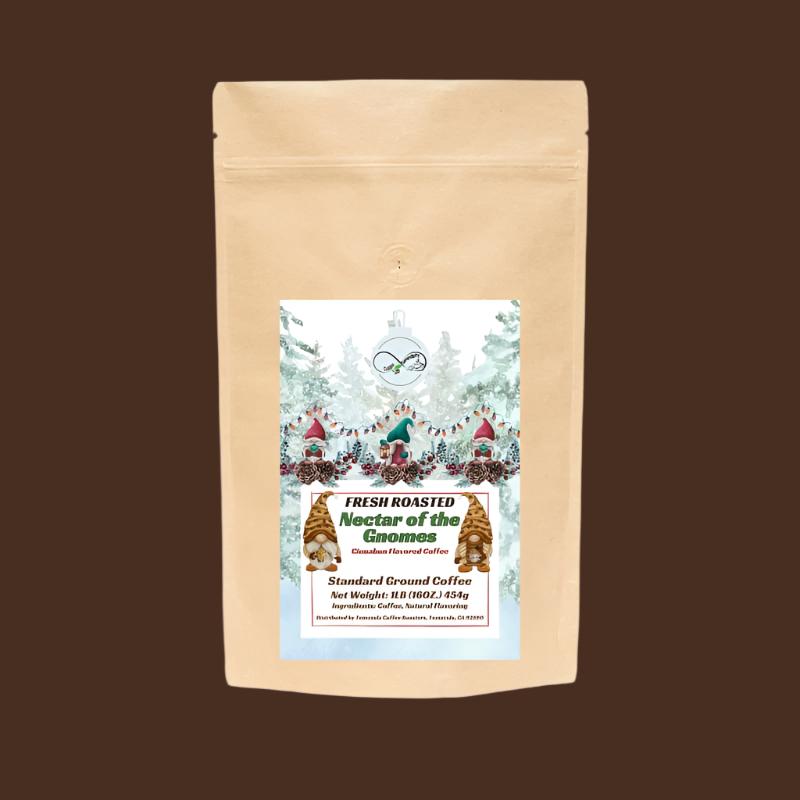 Nectar of The Gnomes Cinnabun Flavored Craft Coffee | Free Shipping