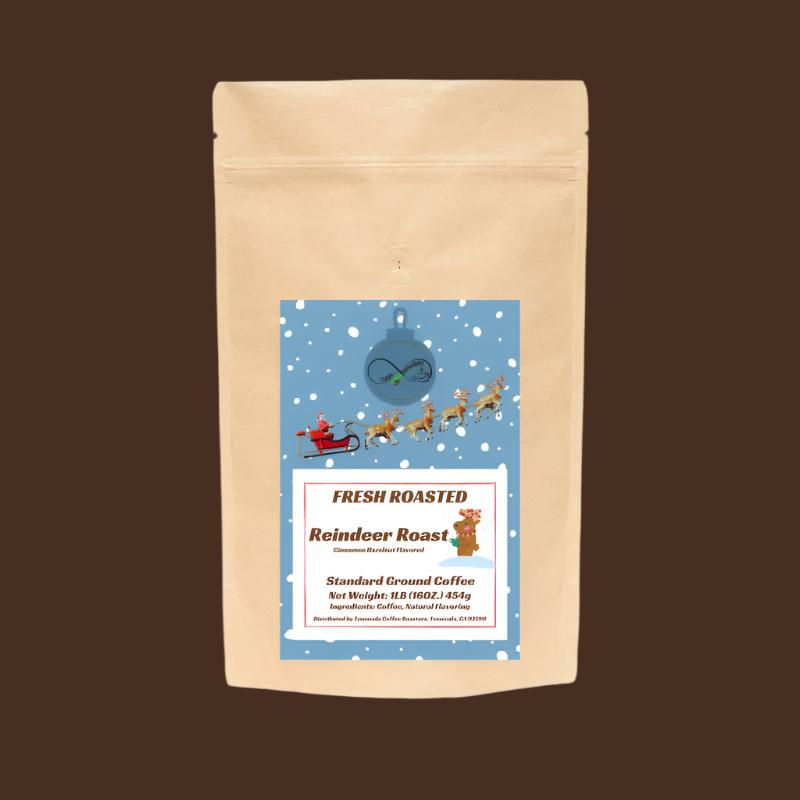 Reindeer Roast Cinnamon Hazelnut Craft Coffee