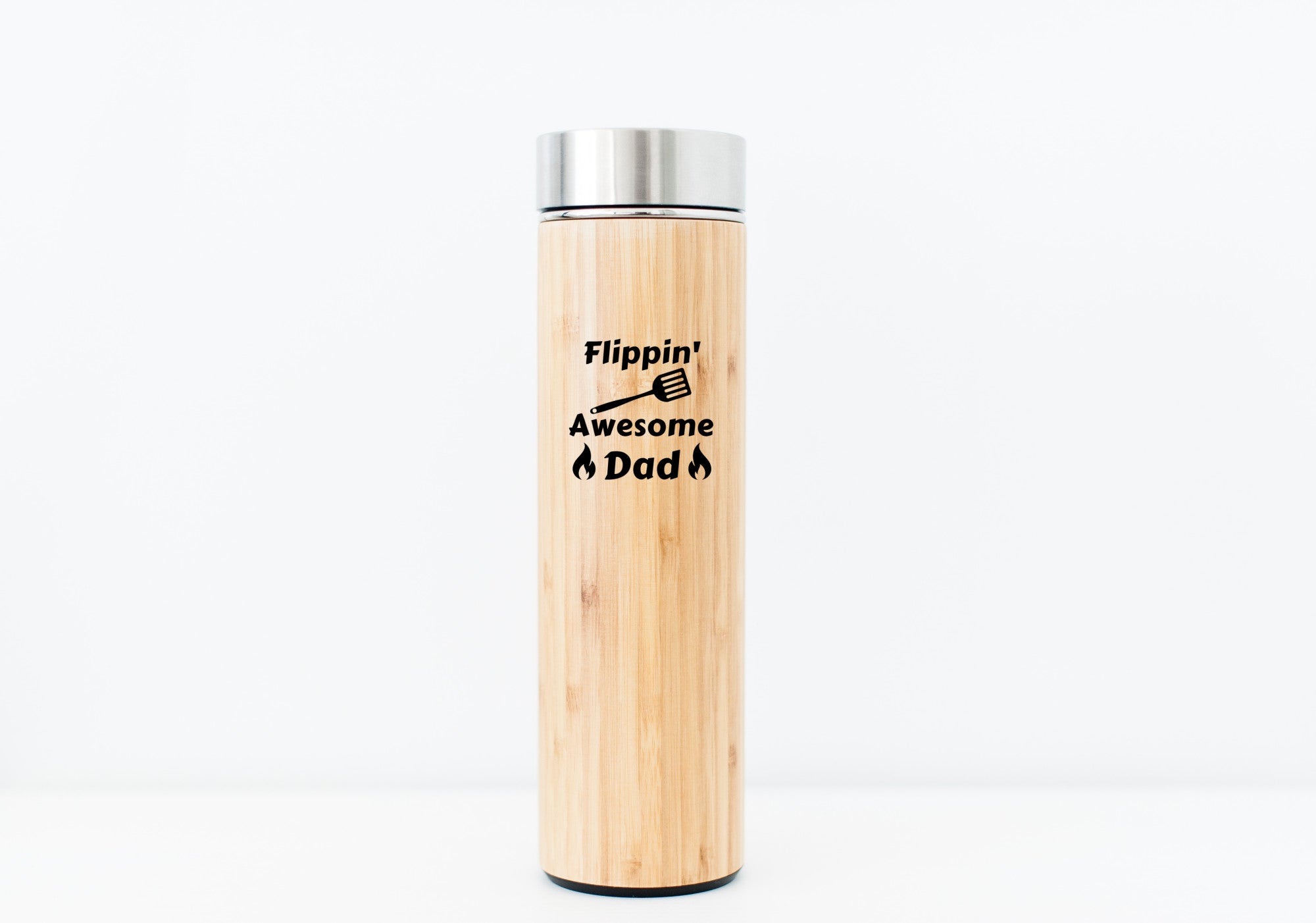 Flippin Awesome Dad Bamboo Water Bottle