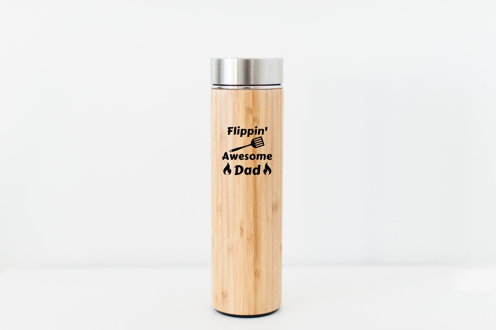 Flippin Awesome Dad Bamboo Water Bottle