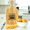 Kitchen Magic Handled Bamboo Cutting Board