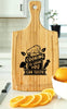 Cooking is Love You Can Taste Bamboo Cutting Board